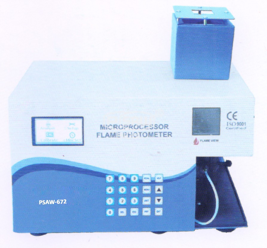 Microprocessor Flame Photometer (Graphical Display & Inbuilt Printer) PSAW