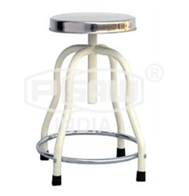 Patient  Stool Revolving S.S Top PSAW