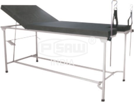 Gynaec Examination table with fixed cushioned ( 2 section) PSAW