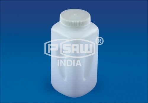 WIDE MOUTH SQUARE BOTTLE PSAW